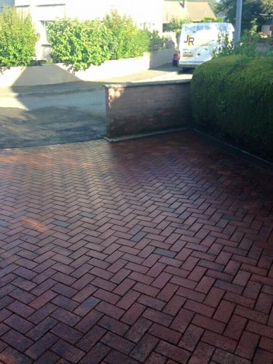 Block Paving Clean Pentraeth Anglesey