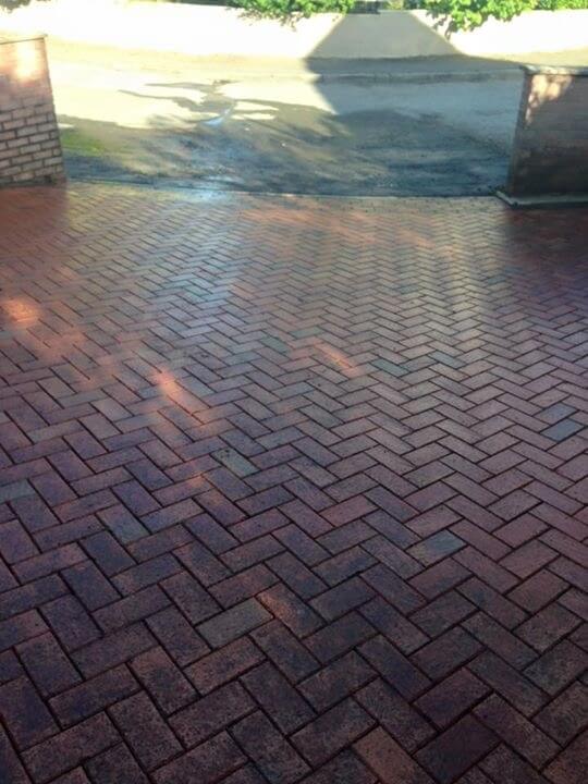 Block Paving Clean Pentraeth Anglesey