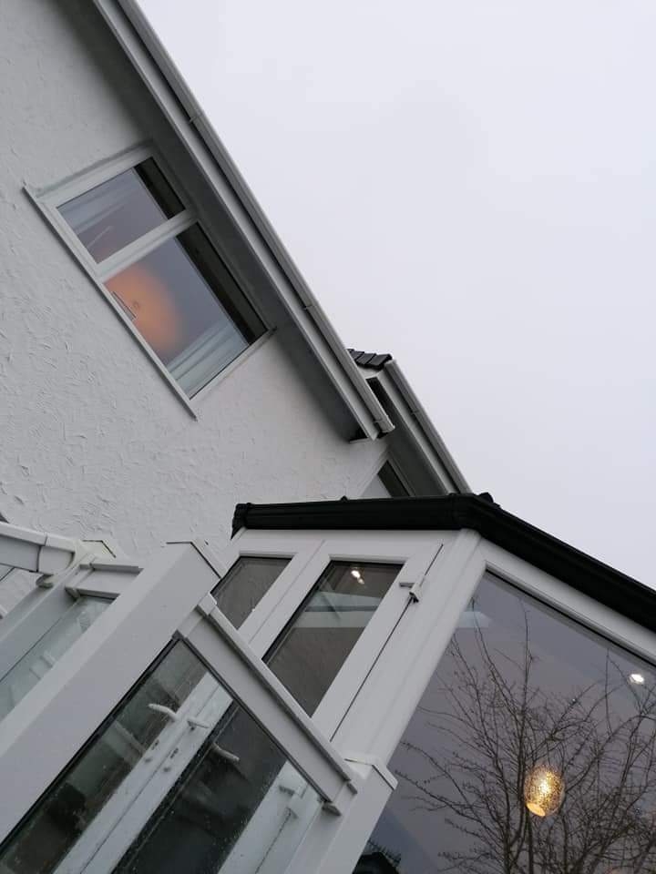 Skyvac gutter clean, Inc Fascias, soffits Beaumaris Isle of Anglesey